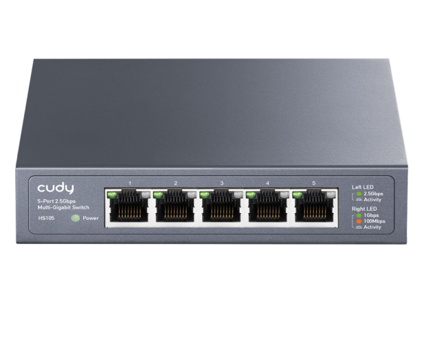 Cudy 5p HS105 (5x10/100/1000/2500Mbit) - 1491045 - zdjęcie